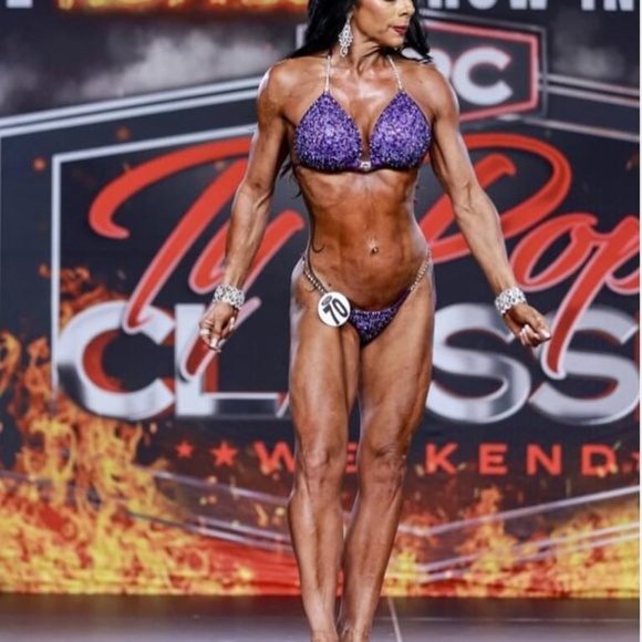NPC Competition Bikini - purple - Picture 3 of 6